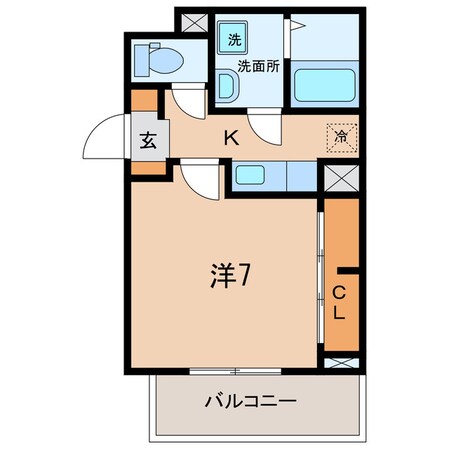 碧南中央駅 徒歩6分 2階の物件間取画像